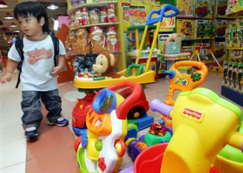 The import of substandard toys has been suspended since September