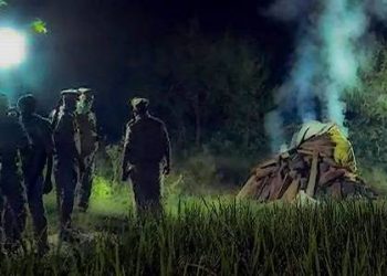 The report of the dismemberment of the victims of the Hathaway massacre came