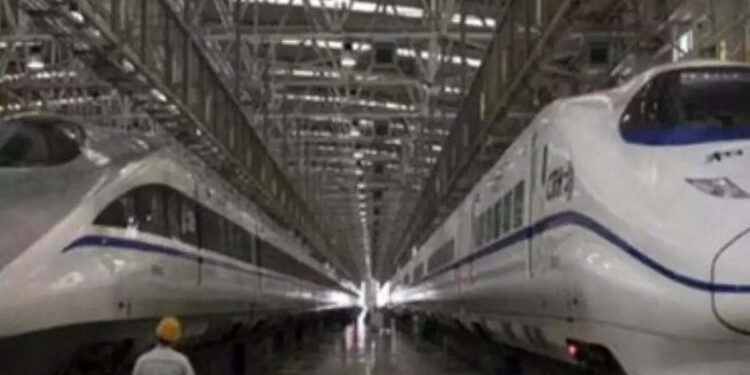 A record Rs 27,000 crore bullet train agreement was set