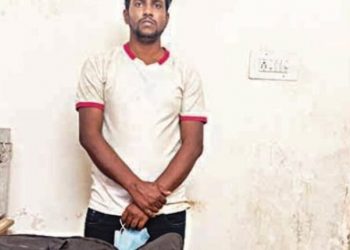 Expensive items online, bricks back! Fraudulent young man arrested