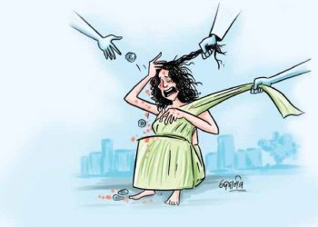 Shame on you … crazy 8 months pregnant