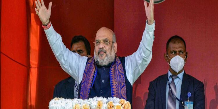 BJP’s goal is to make West Bengal a ‘golden bungalow’ and change at all levels: Amit Shah