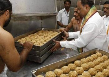 Tirupati Ladhu has become a means of manipulating votes in the Andhra Pradesh panchayat elections