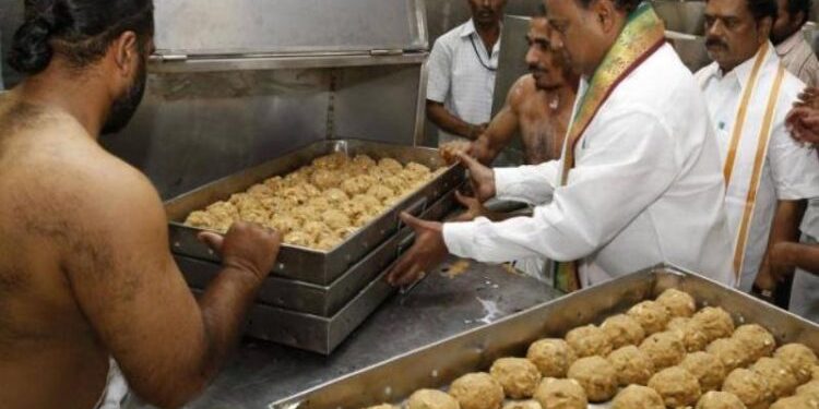 Tirupati Ladhu has become a means of manipulating votes in the Andhra Pradesh panchayat elections