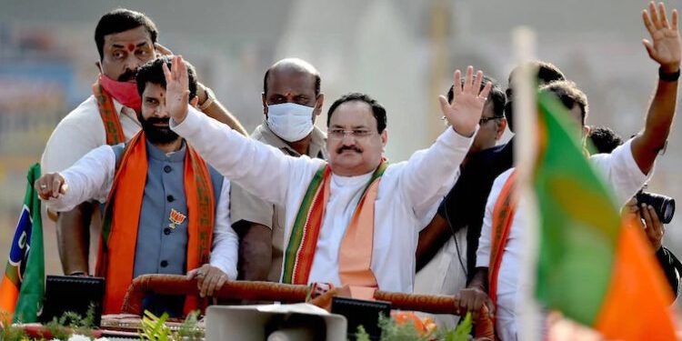 Nadda in Kolkata to launch ‘Rath Yatra’; TMC prepares for bike rallies