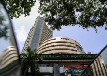 The Sensex has crossed Rs 50,000 crore, with an investment of Rs 4.56 lakh crore