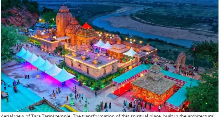 Maa Tara-Tarini Temple Gets Major Facelift – Inaugurated by CM Naveen Patnaik
