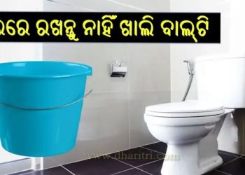 Keep a bucket of this color in the bathroom; Happiness and prosperity will increase in the home