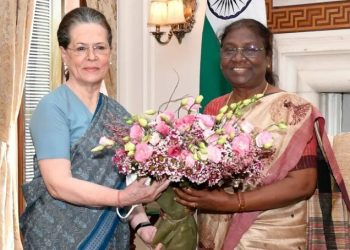 Sonia Gandhi met the President