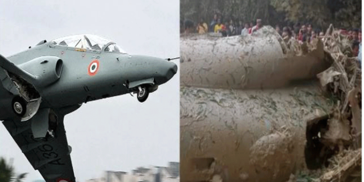 ବାୟୁସେନା ବିମାନ Hawk Mk-132 ଦୁର୍ଘଟଣା ଗ୍ରସ୍ତ