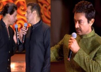 Shah Rukh and Salman started fighting on the stage of Jamnagar; Finally danced to this song