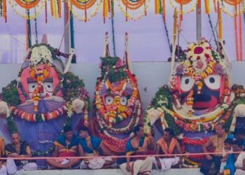 Sri Jagannath Reached in Aadap Mandap