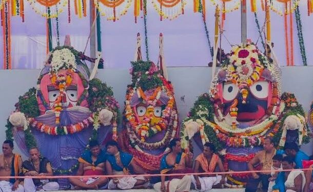 Sri Jagannath Reached in Aadap Mandap